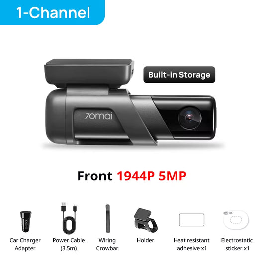 Dash Cam M500 1944P 170FOV  M500 Car DVR Dash Camera Recorder GPS ADAS 24H Parking Monitor Emmc Built-In Storage